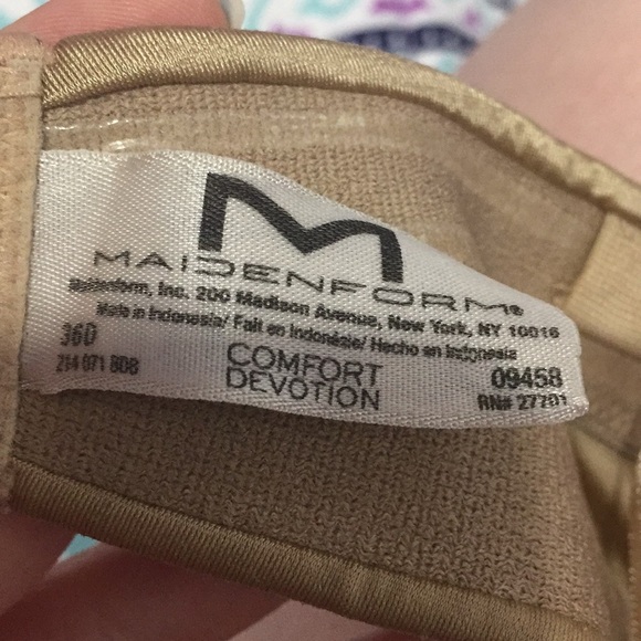 Maidenform 36D Comfort Devotion - Picture 2 of 3